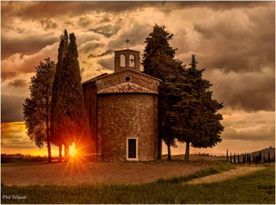 Chapel Sunset