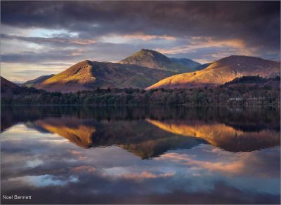 Winter Light Over Derwentwater