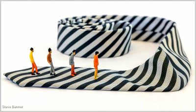 Zebra Crossing Tie