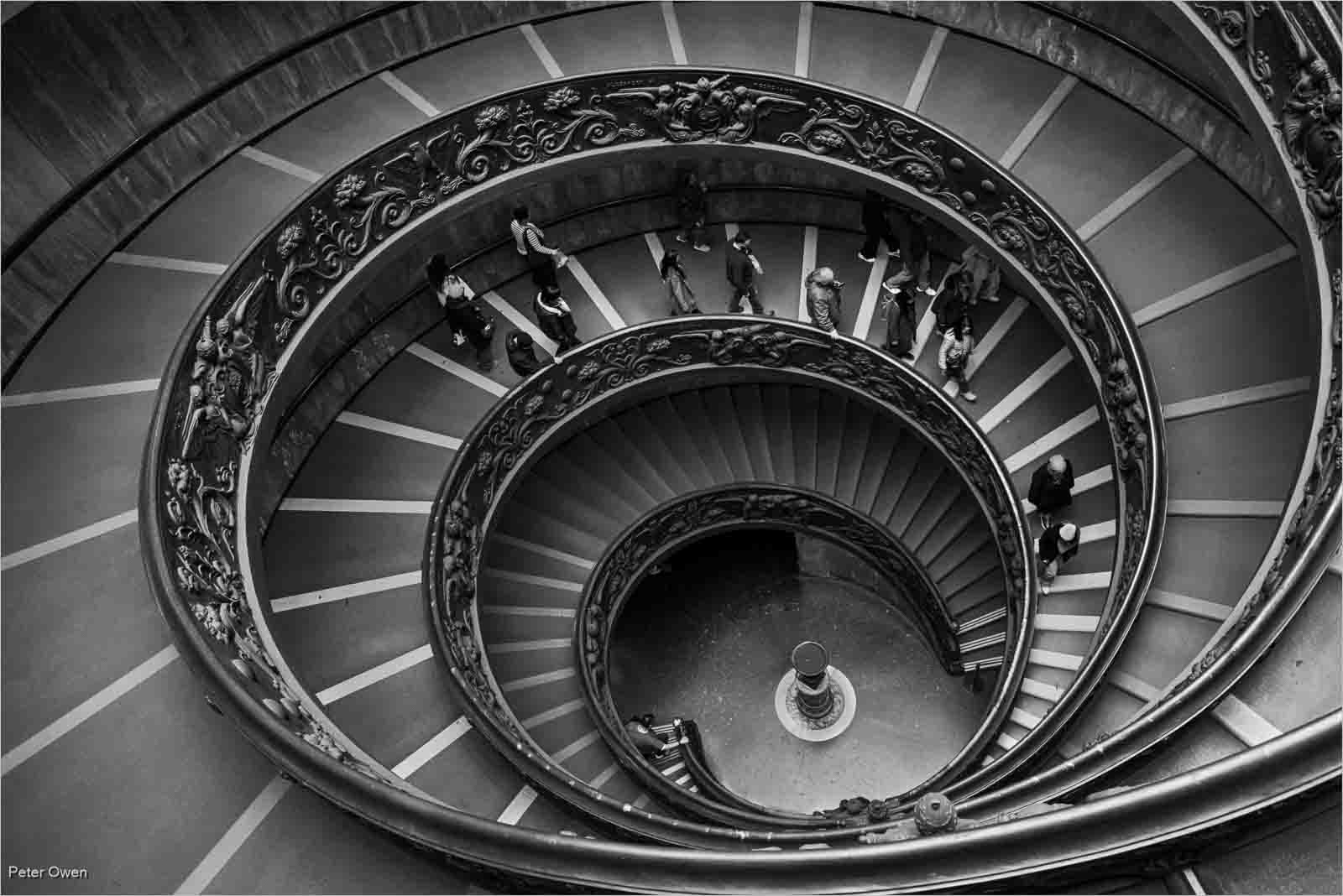 Double Helix Staircase, Vatican Museum, Peter Owen