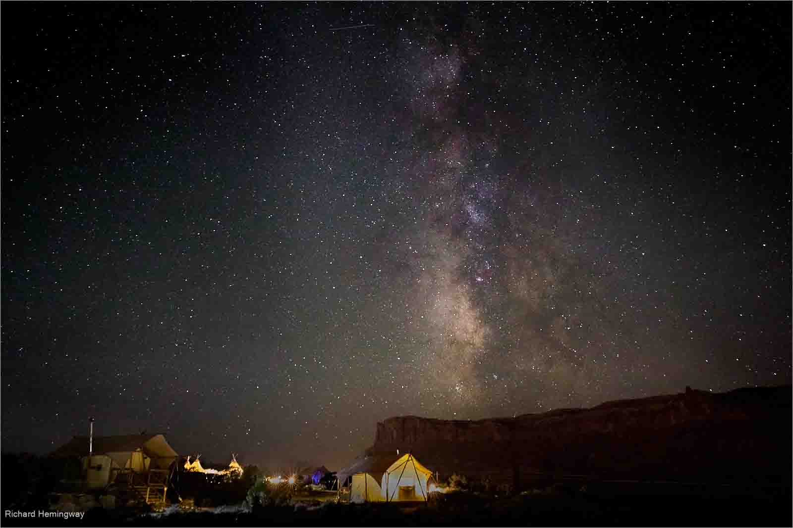 Milky Way Over Moab, Richard Hemingway