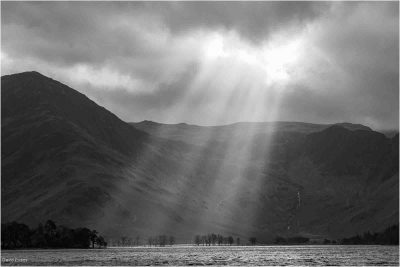 Bursting Through The Clouds, David Evans