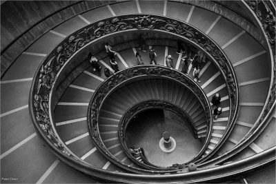 Double Helix Staircase, Vatican Museum, Peter Owen