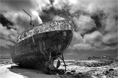 Shipwreck At Rampside, Barry Greasley