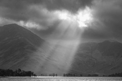 Sunbeams Over Buttermere, David Evans