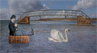 Swanning About On The River, Angie Tucker