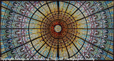 19 Ceiling Barcelona Opera House
